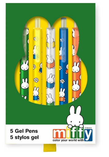 Soft-Touch Gel Pen Set Classic Miffy