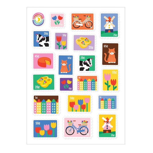 Dutch Days Glossy Sticker Sheet