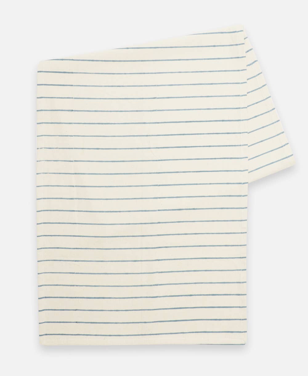 Block Print Stripe Table Runner