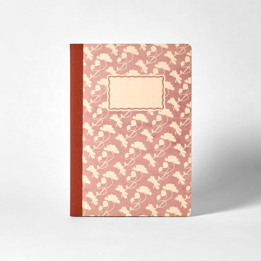 Philipp Otto Runge Flowers A5 Notebook by Roomytown