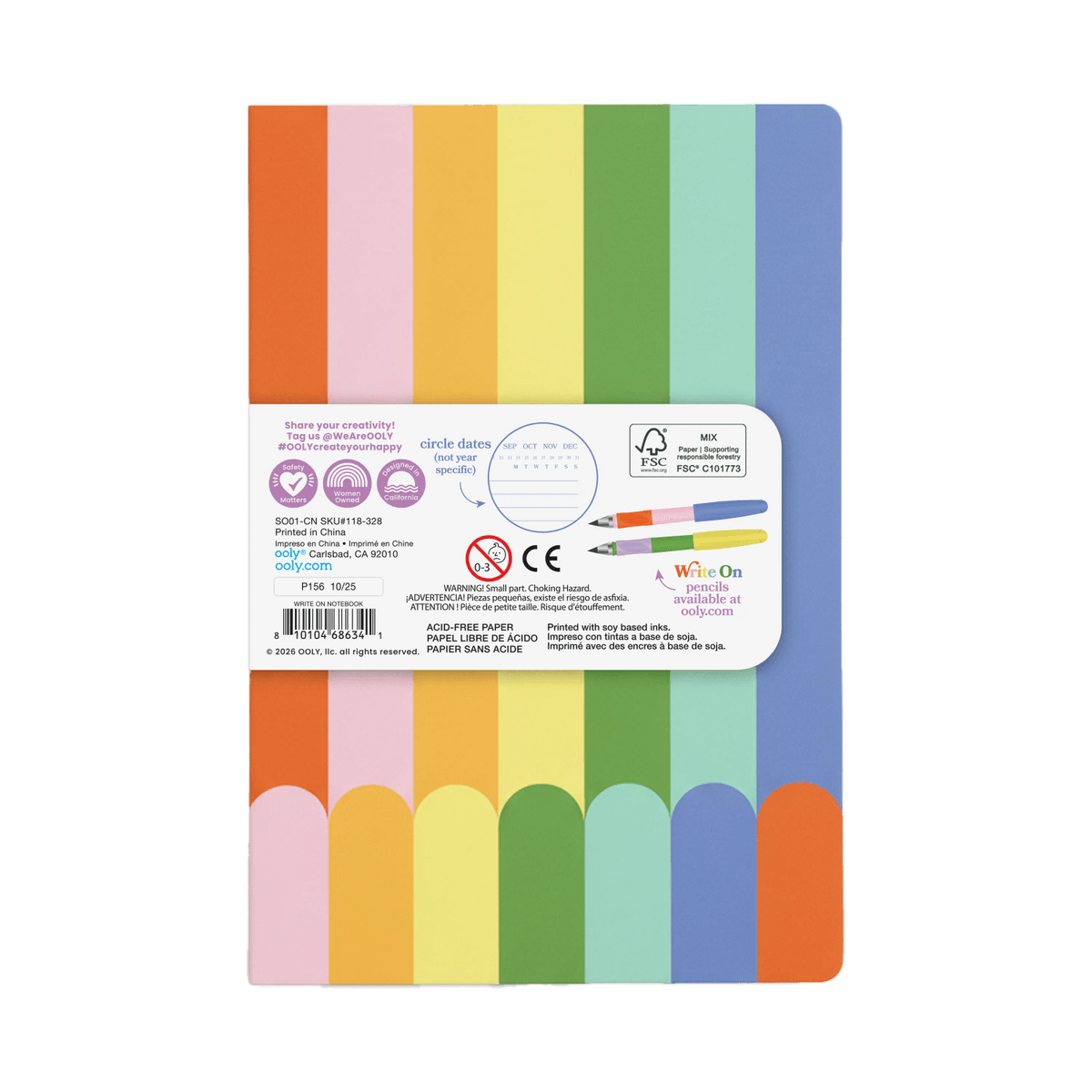 Write On: Notebook (5.8" x 8.3")