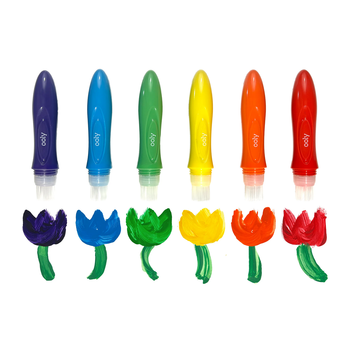 Easy Squeezy: Squeezable Poster Paint Brushes