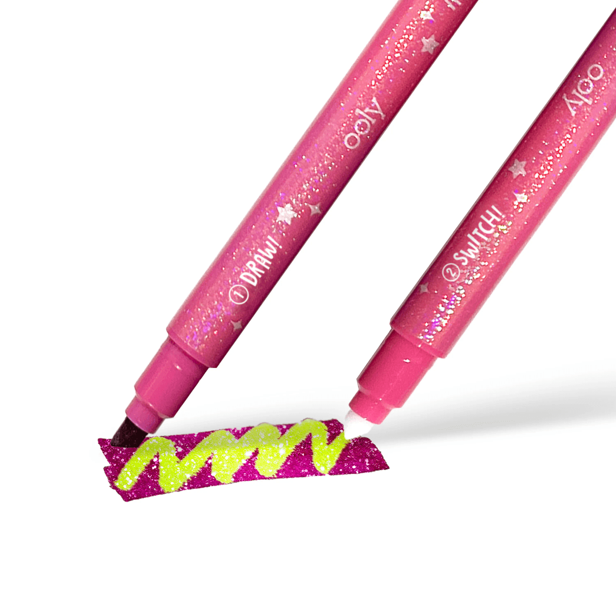 Switch-eroo!: Sparkle Glittery Color-Changing Markers