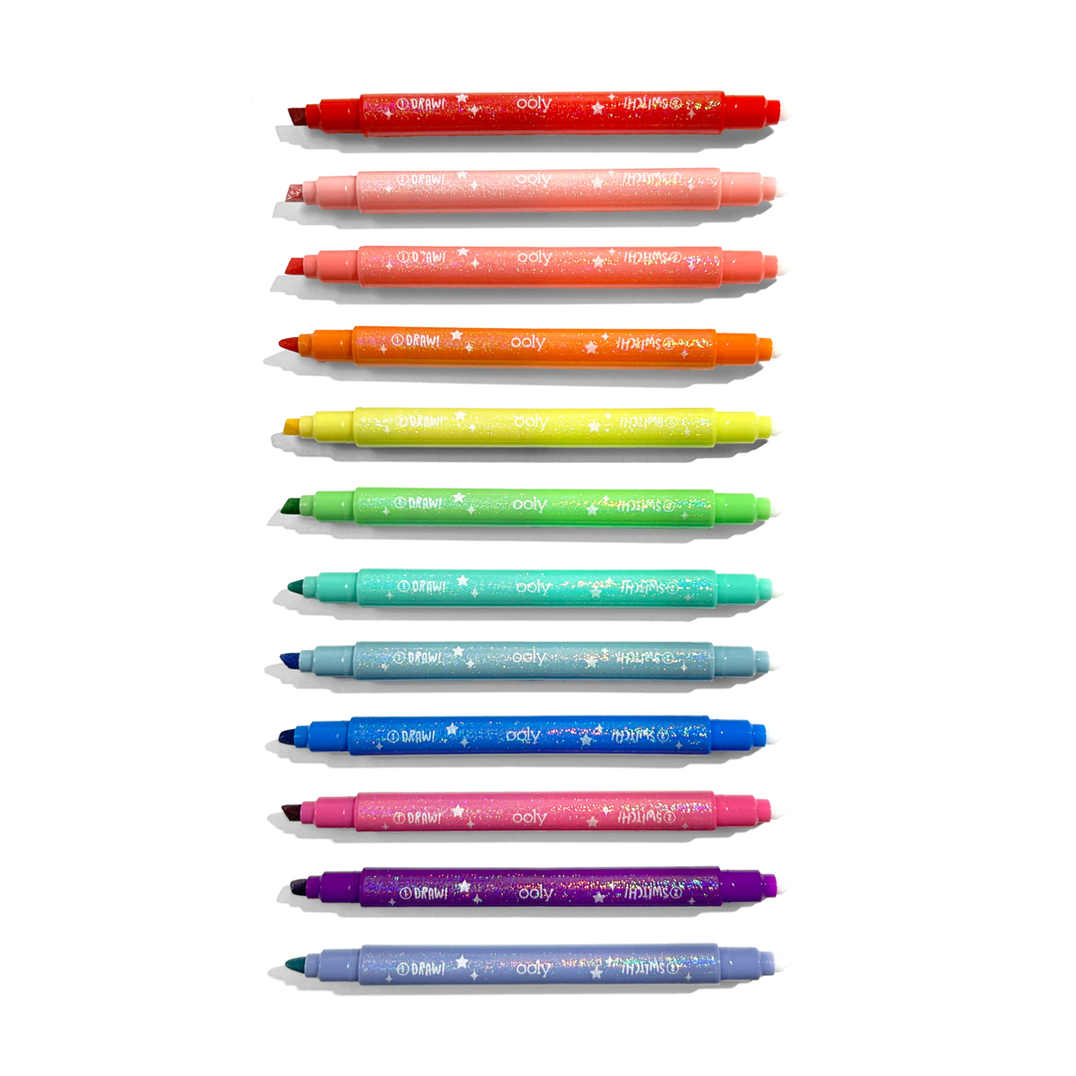 Switch-eroo!: Sparkle Glittery Color-Changing Markers