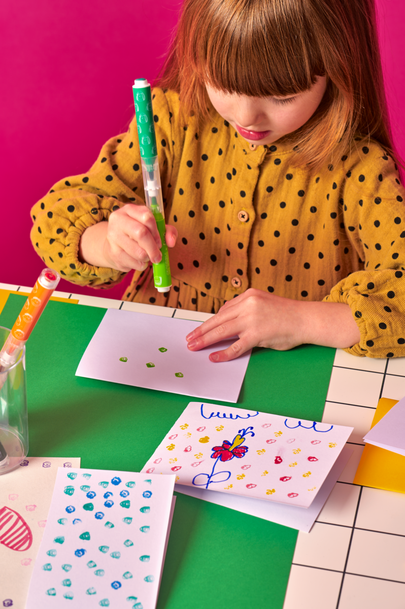 OOLY x Peanuts: Double-Ended Brush & Stamp Markers