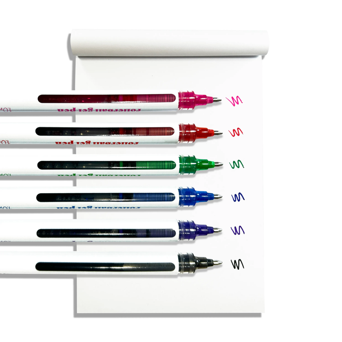 Seriously: Smooth Rollerball Gel Pens (Set of 6)