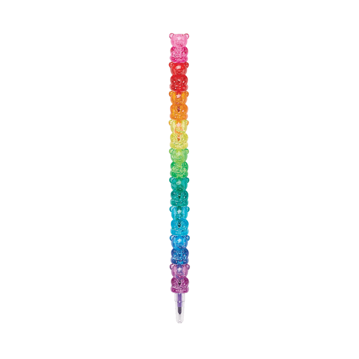 Bunch O' Bears: Gummy Bear Stacking Crayons