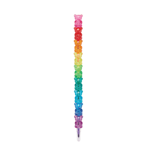 Bunch O' Bears: Gummy Bear Stacking Crayons