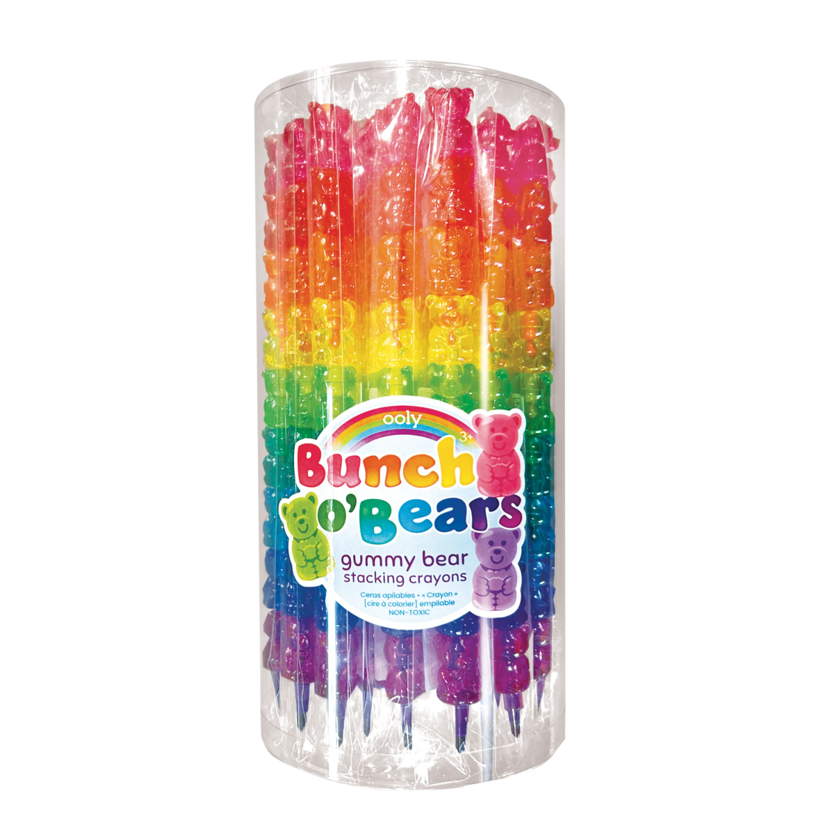 Bunch O' Bears: Gummy Bear Stacking Crayons