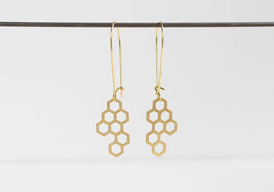 Honeycomb Earrings | Small