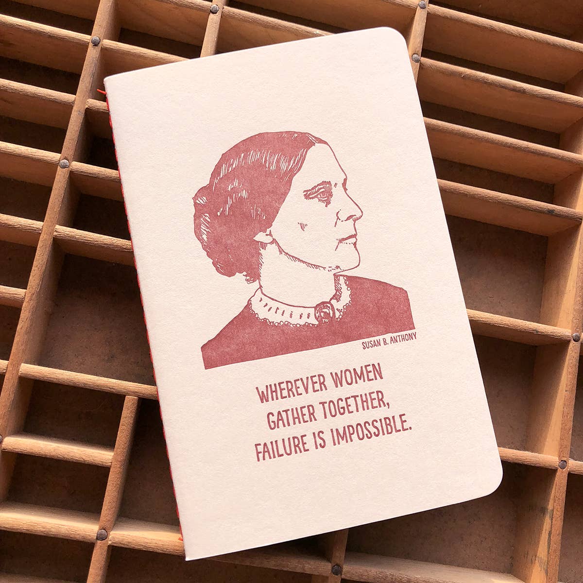 Susan B. Anthony notebook