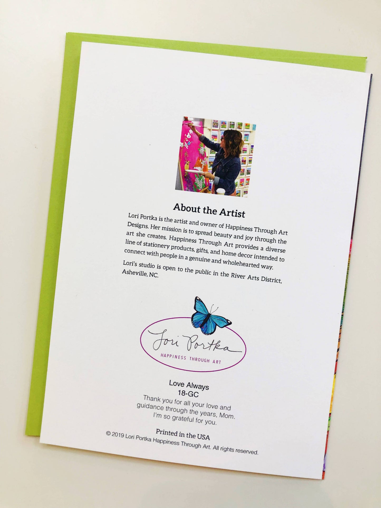 You are the most beautiful friend card (with greeting inside)
