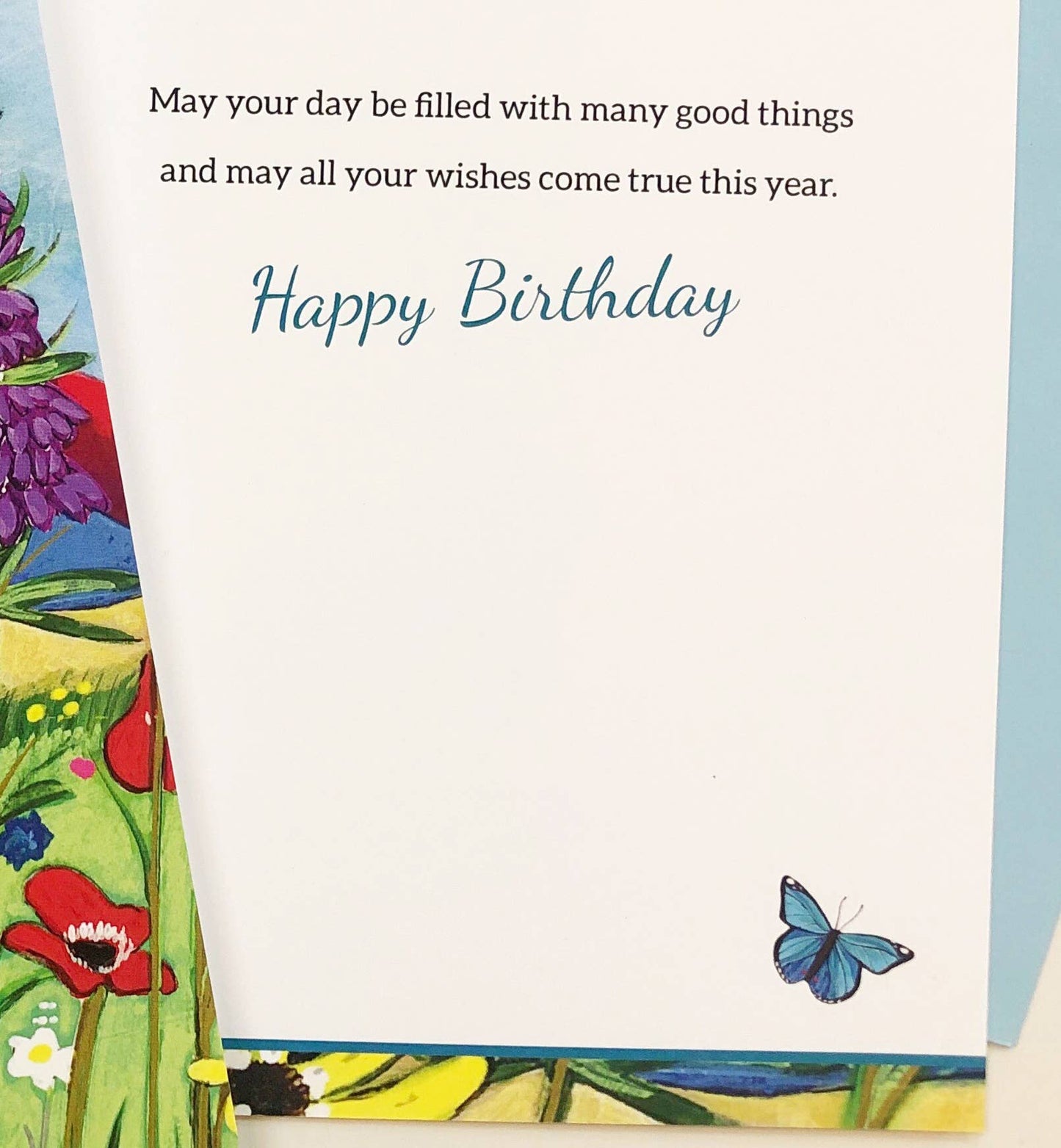 Beautiful Birthday Card (with message inside)