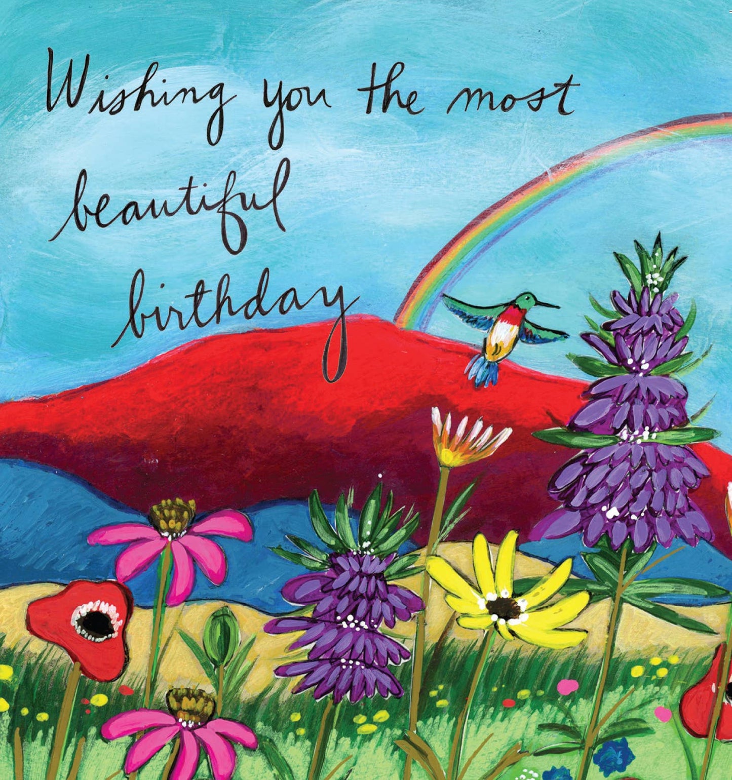 Beautiful Birthday Card (with message inside)