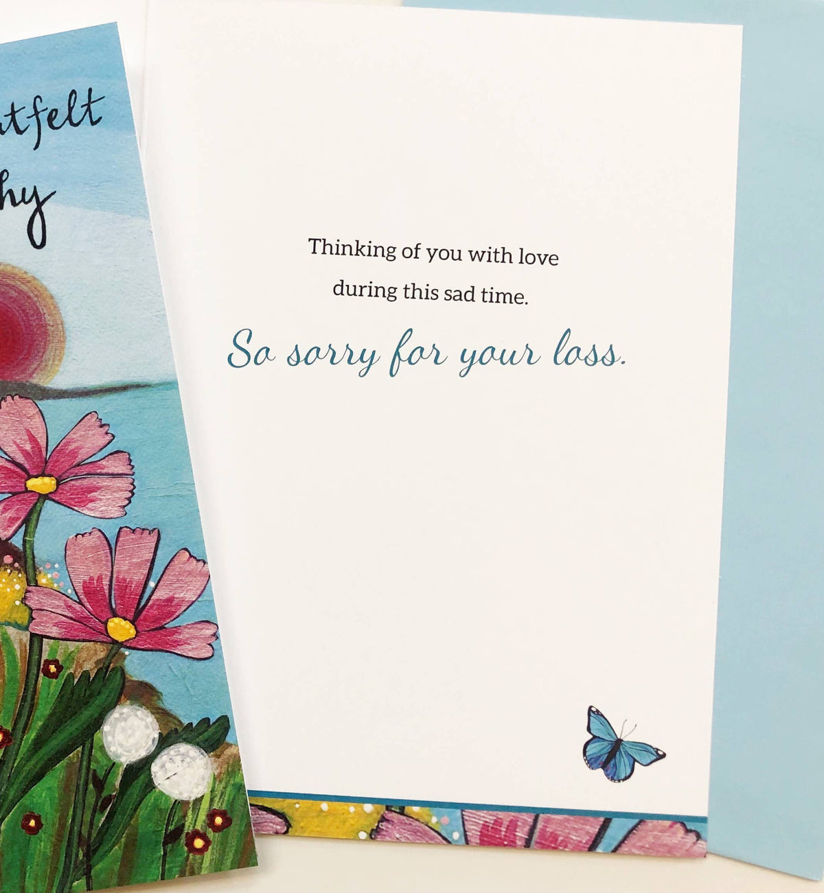 Heartfelt Sympathy Card by Lori Portka