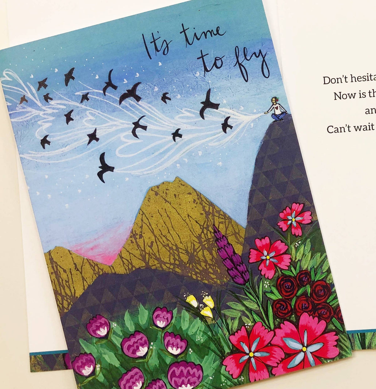 Time To Fly Card by Lori Portka