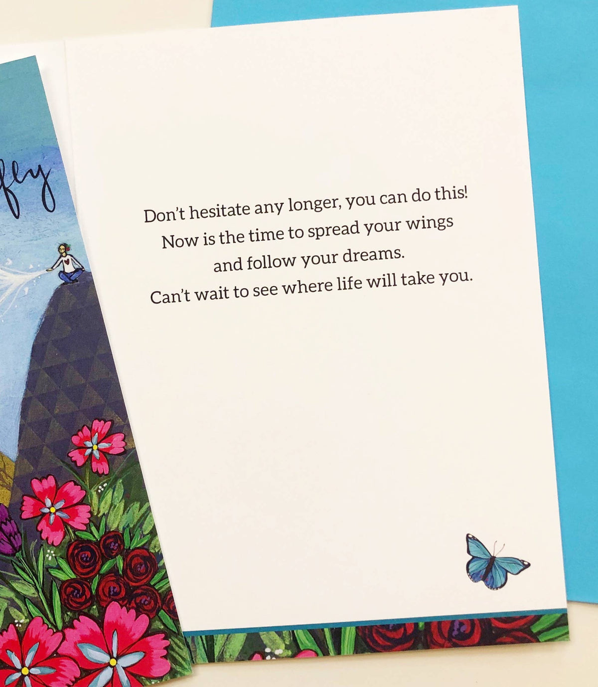 Time To Fly Card by Lori Portka