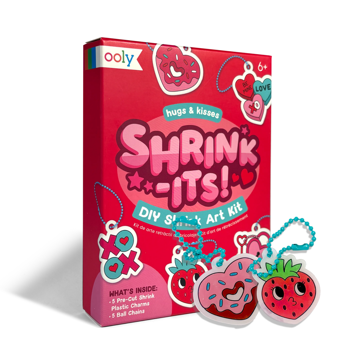 Mini Shrink-Its!: D.I.Y. Shrink Art Kit - Hugs & Kisses