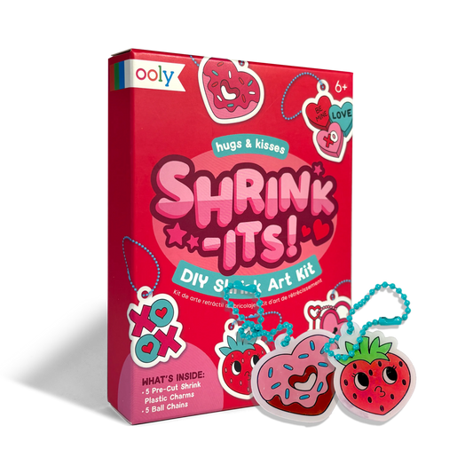 Mini Shrink-Its!: D.I.Y. Shrink Art Kit - Hugs & Kisses