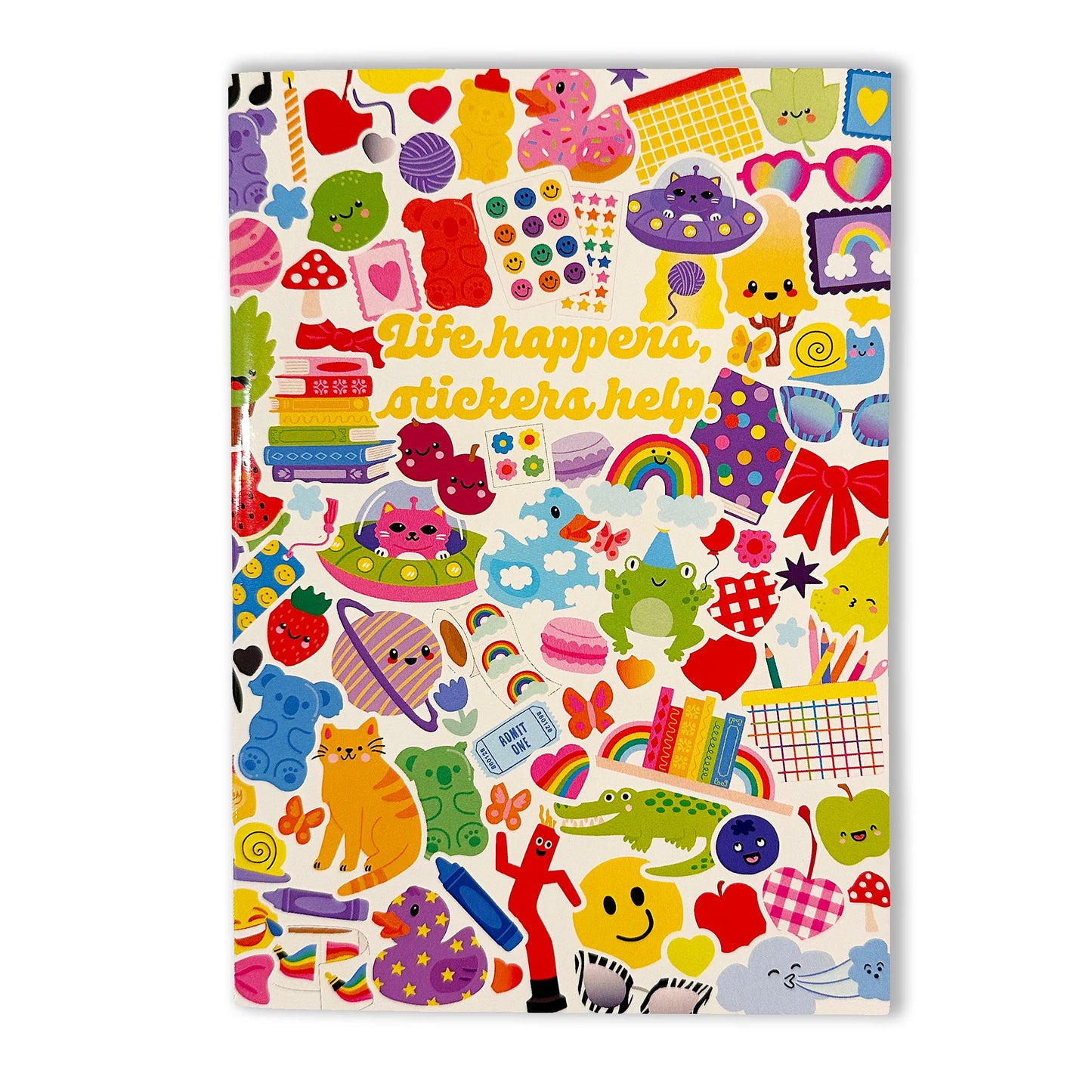 Life Happens, Stickers Help Sticker Release Book