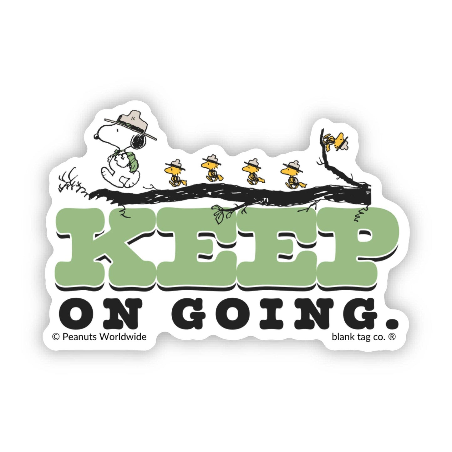 Peanuts® Sticker - Keep On Going