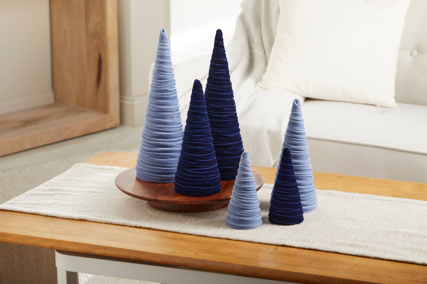 Velvet Christmas Trees :: 3 sizes
