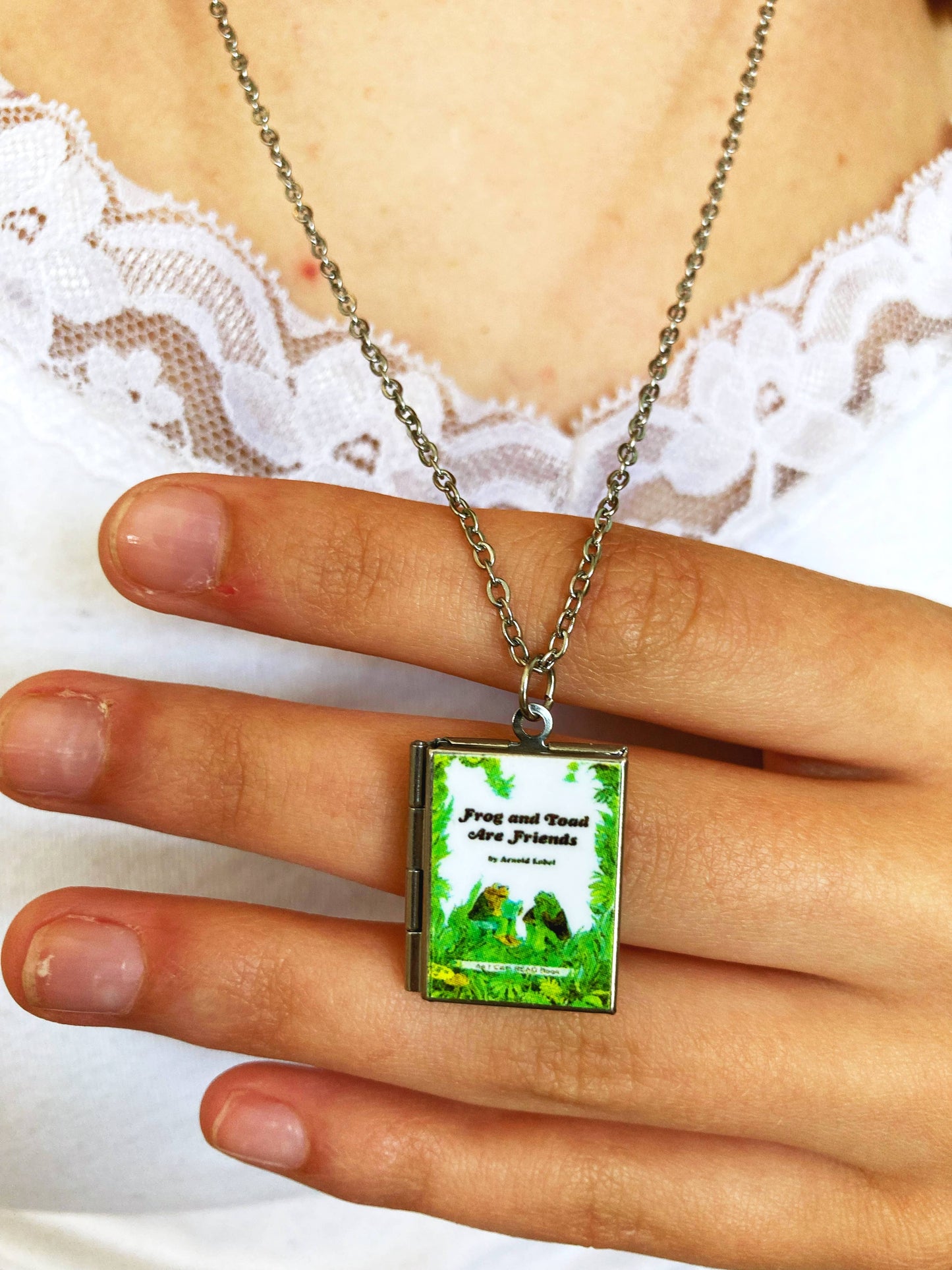 Book Locket Frog and Toad Are Friends