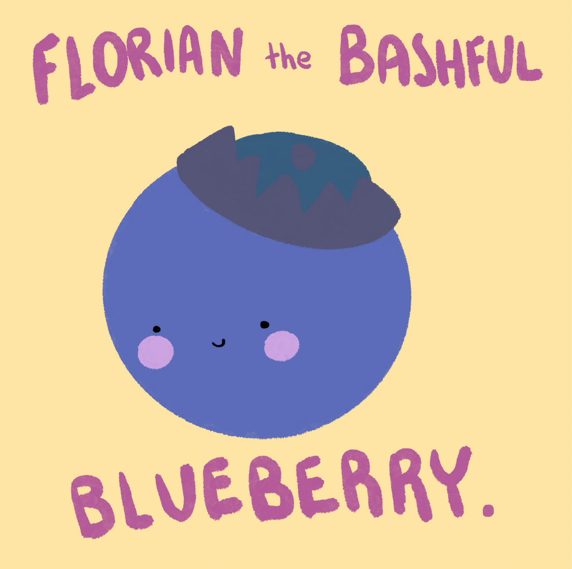 Florian the Bashful Blueberry - DIY Craft Kit