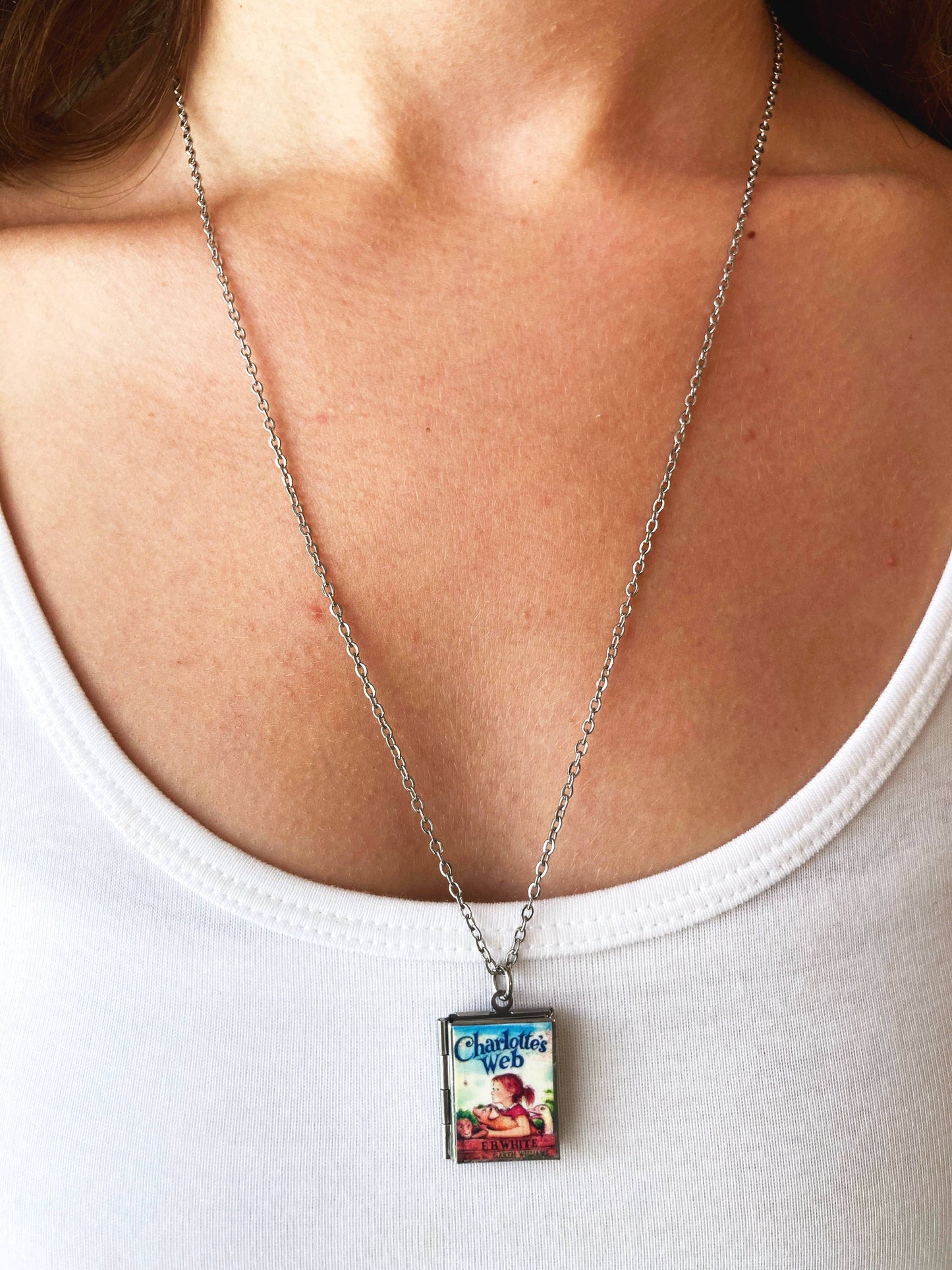 Book Locket Charlotte's Web