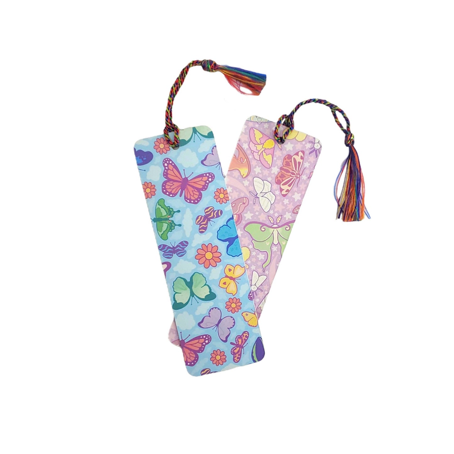 Butterflies and Moths Bookmark with Tassel