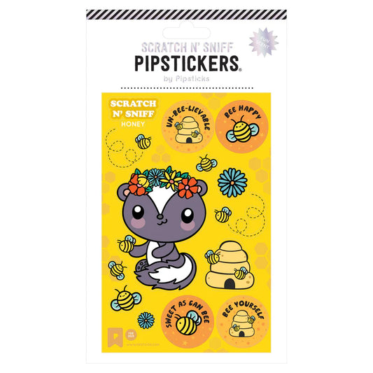 Sweet As Can Bee Scratch N’ Sniff Stickers