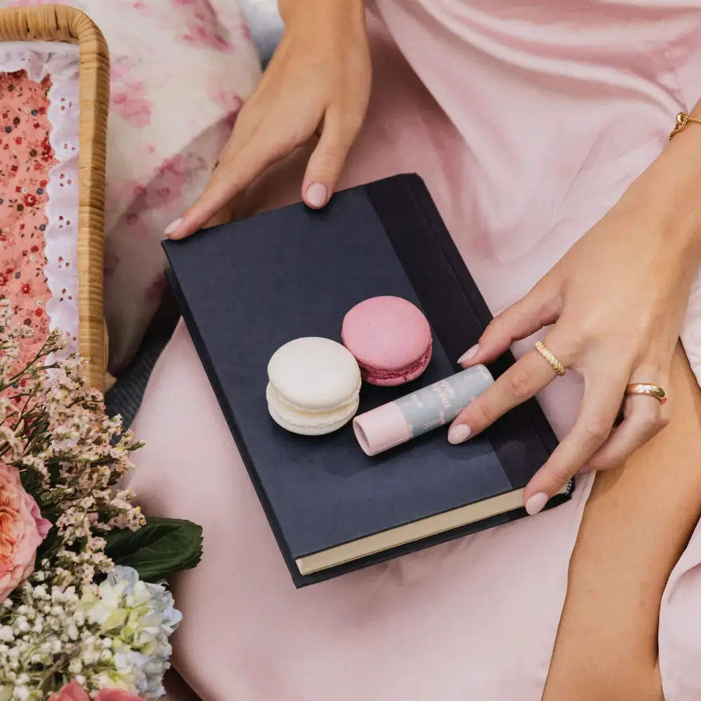 Poppy & Pout Lip Balm :: Coquette, French Macaron
