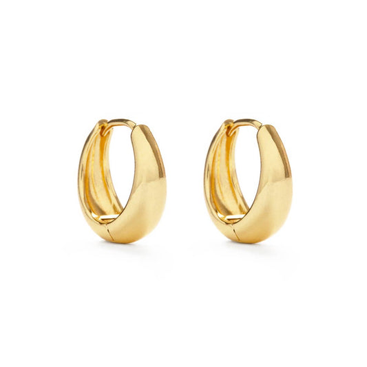 Mince Huggies | Gold Hoops | Trendy Earrings Mind’s Eye Design.