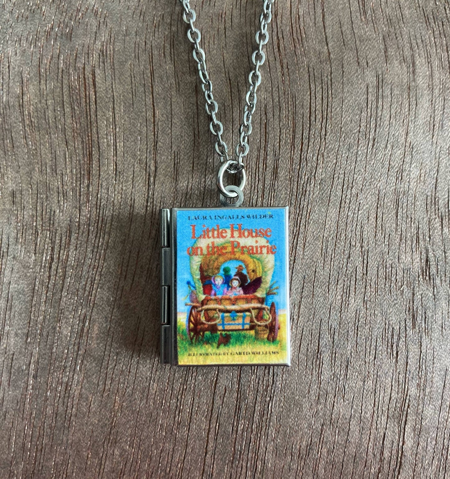 Book Locket Little House on the Prairie