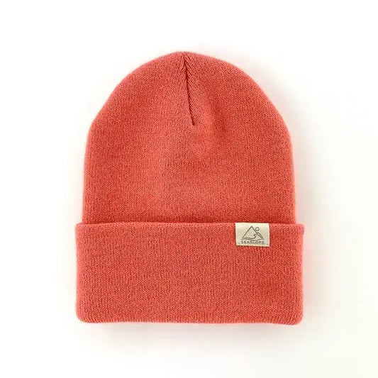 Coral Pink Youth/Adult Beanie Fits Ages 5+