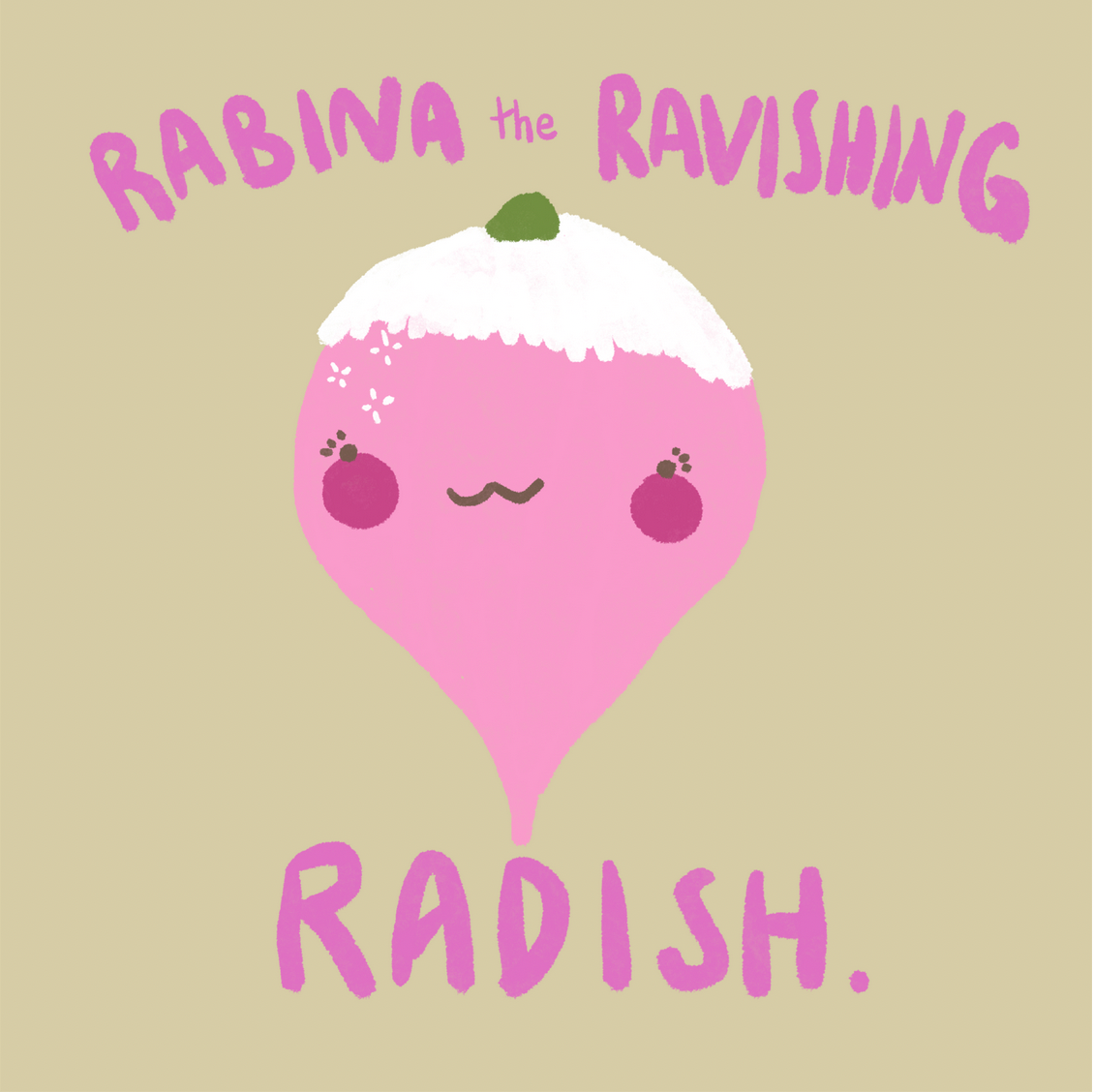 Rabina the Ravishing Radish - DIY Craft Kit