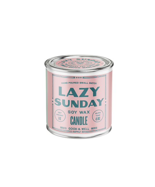 Lazy Sunday Soy Candle - Happy Place Collection