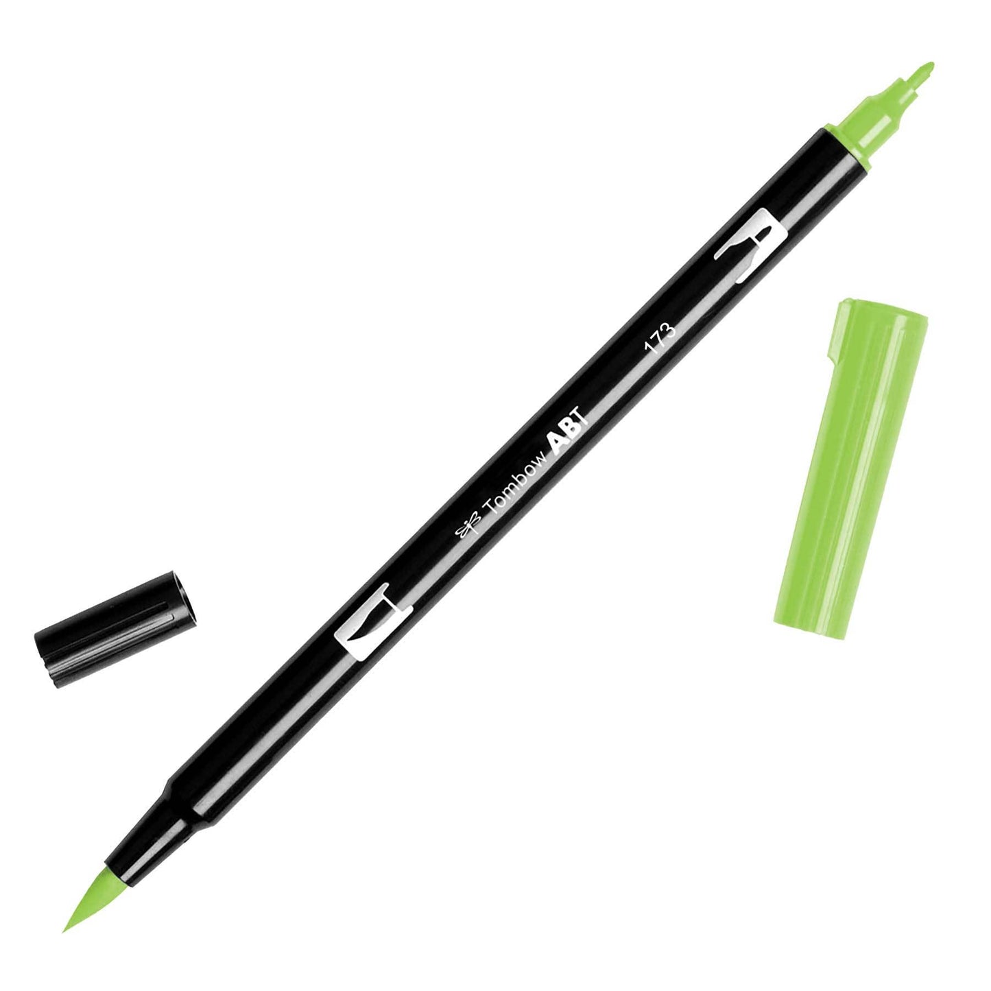 Dual Brush Pen Art Markers Black