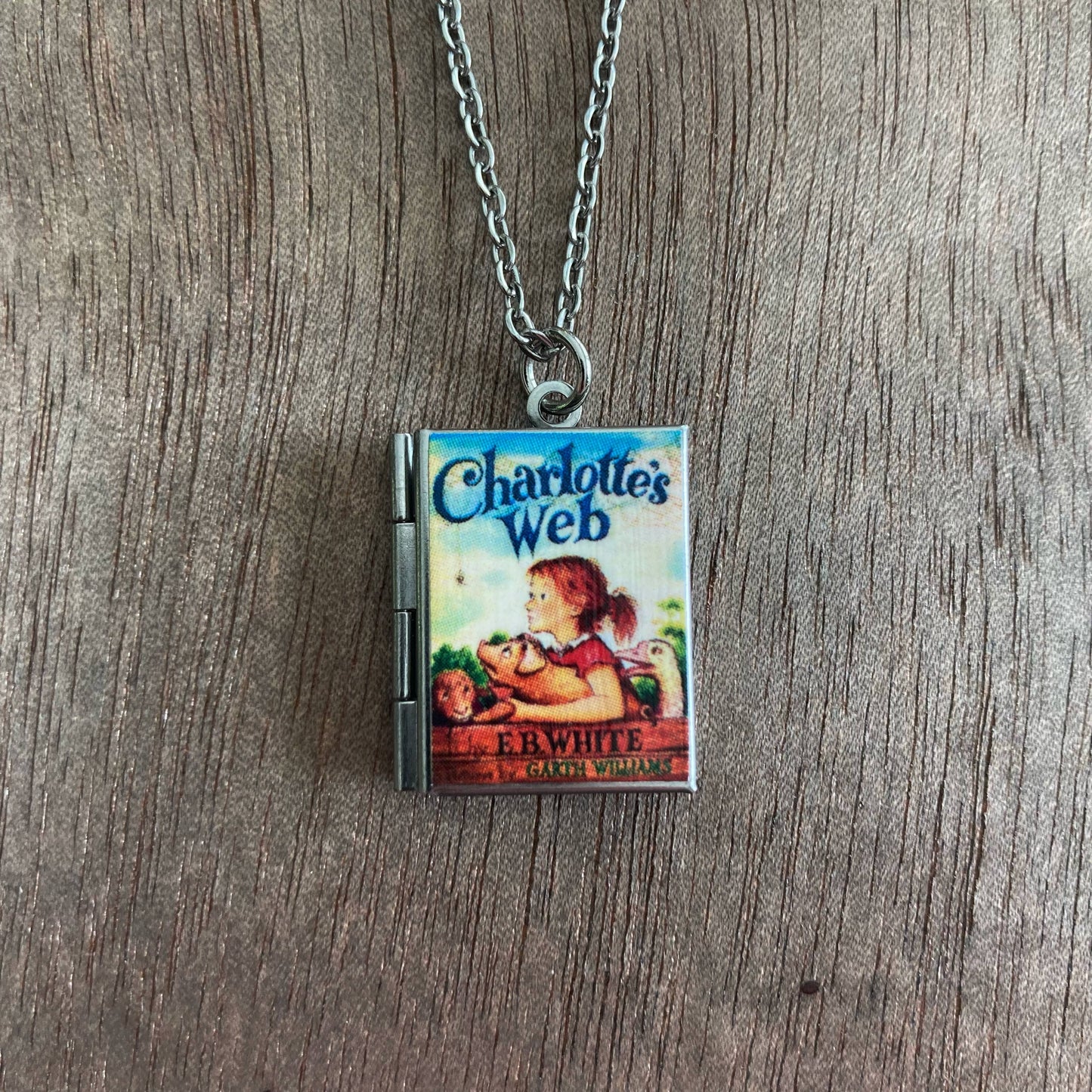Book Locket Charlotte's Web