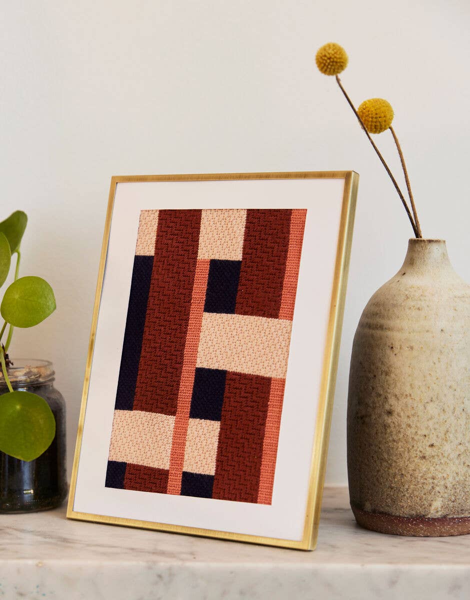 Wool and the Gang Intersecting Needlepoint Kit