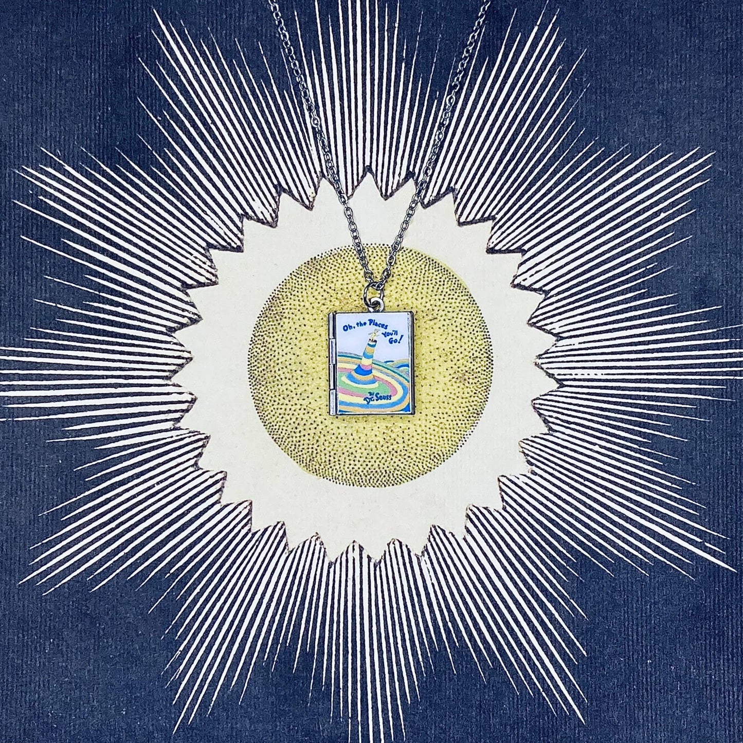 Book Locket Oh, The Places You'll Go!