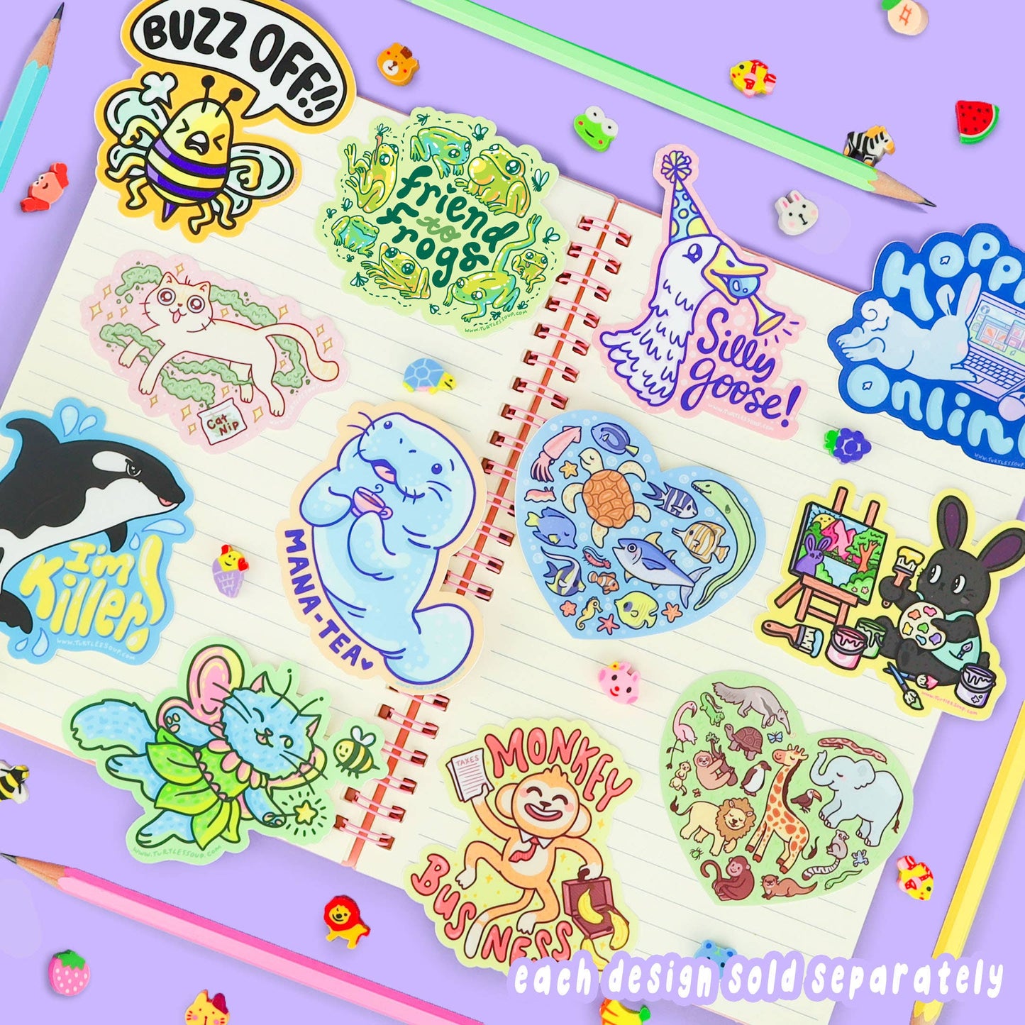 Friend to Frogs Amphibian and Toads Sticker