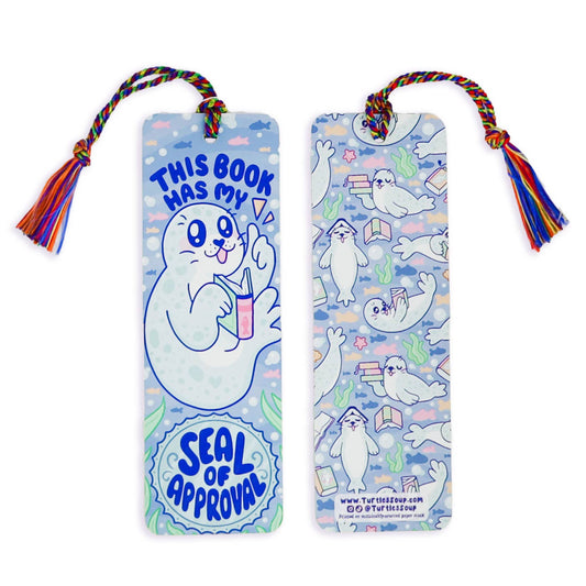 Seal of Approval Bookmark with Tassel