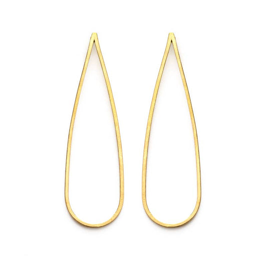 Teardrop Stud Earrings. Mind’s Eye Design.