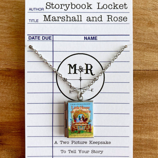 Book Locket Little House on the Prairie