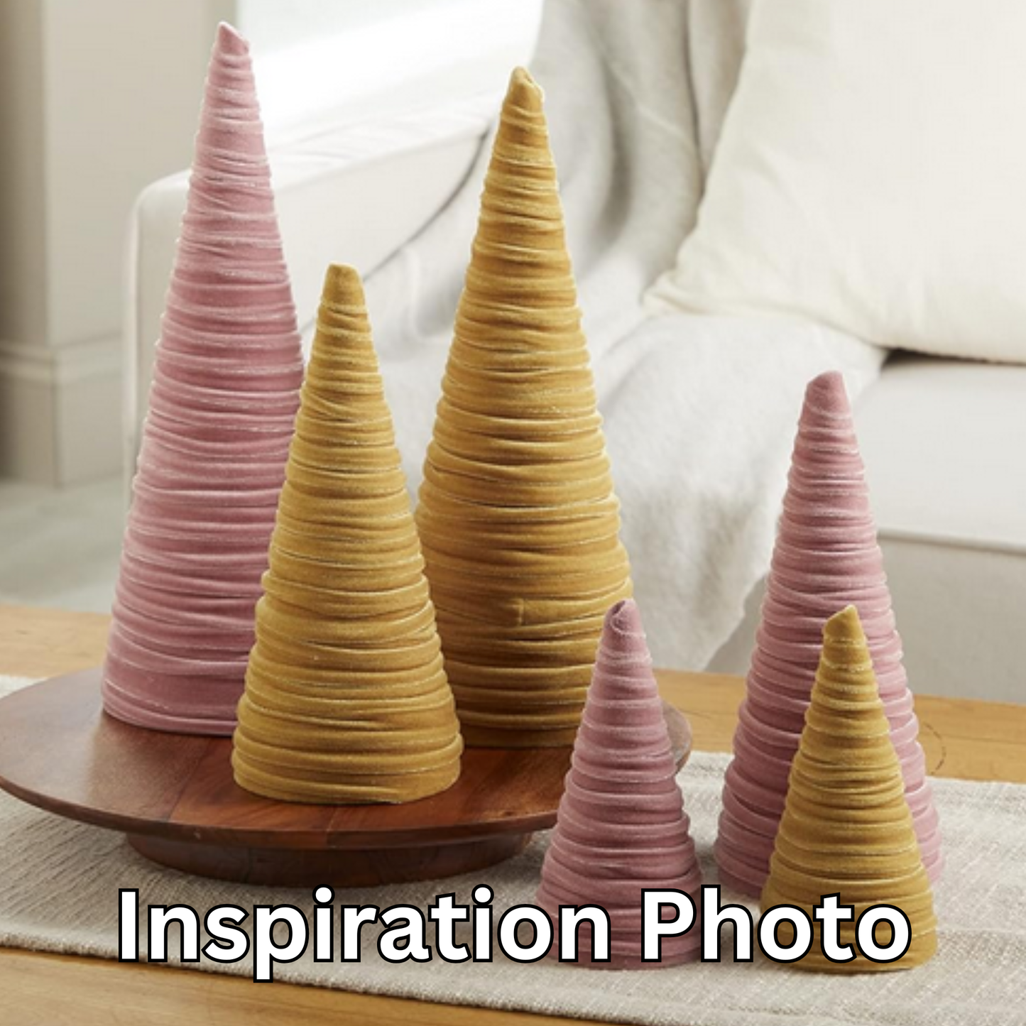 Velvet Christmas Trees :: 3 sizes