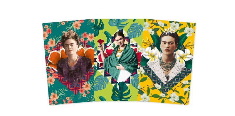 Frida Kahlo Set of 3 Mini Notebooks