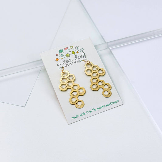 Honeycomb Earrings | Large