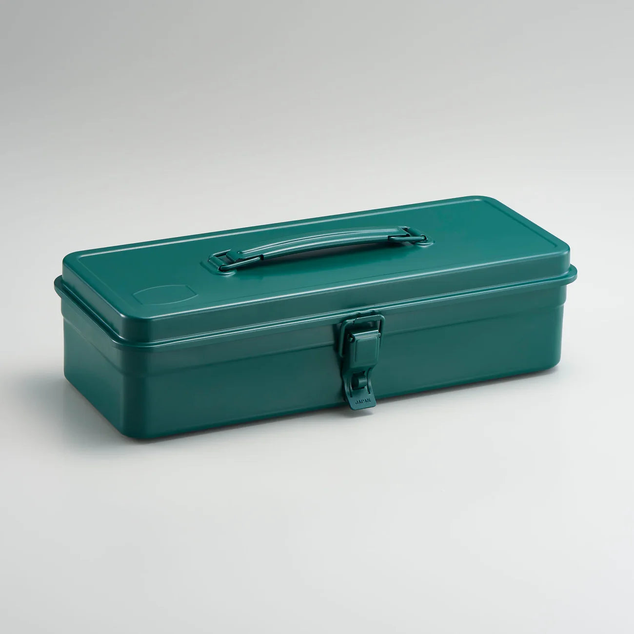 Toyo Steel Toolbox with Top Handle and Flat Lid T-320