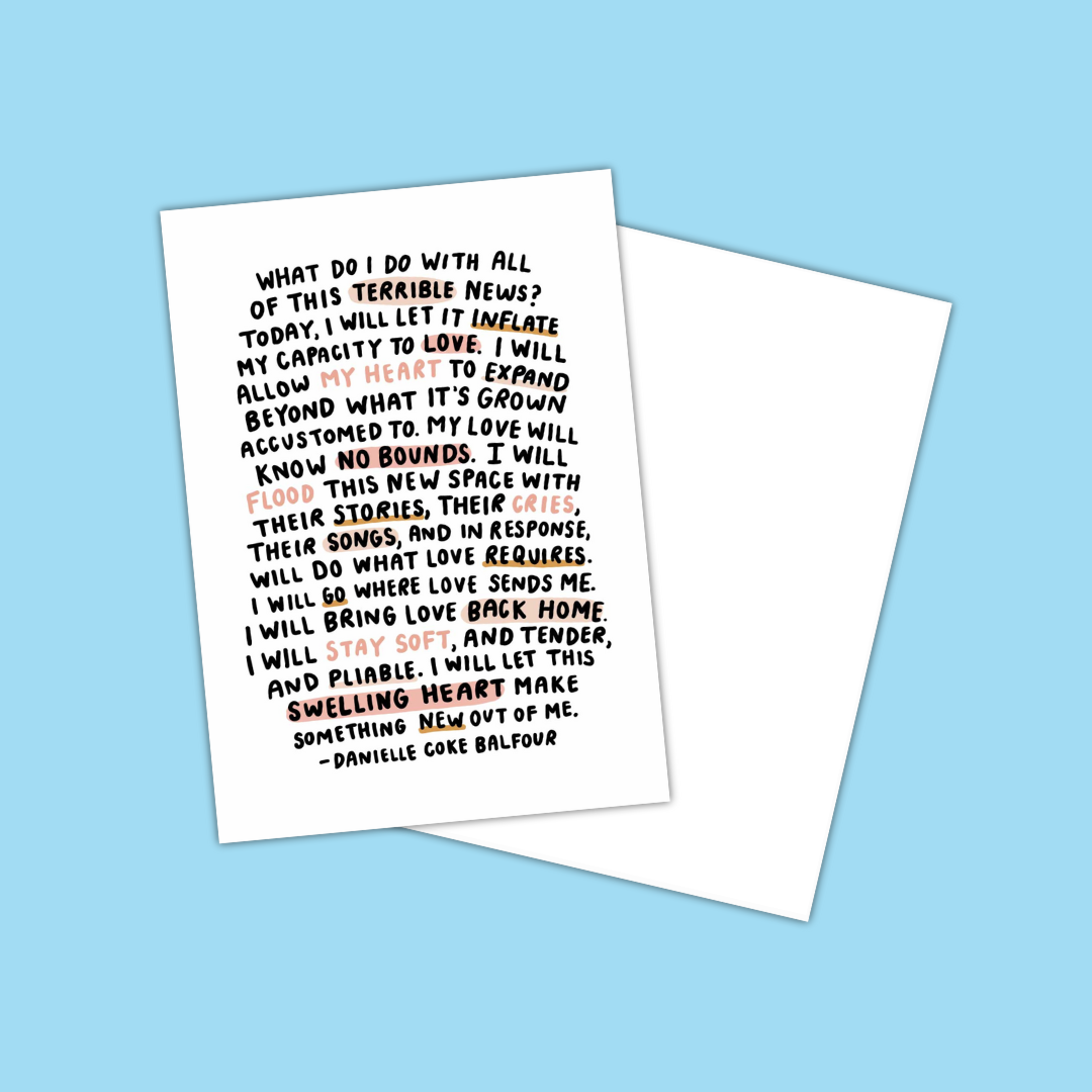 This Swelling Heart Mini Print